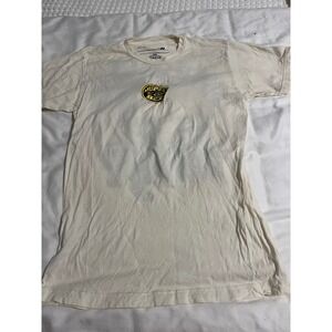 Dodge Super Bee Graphic T-Shirt Mens Medium Cream Muscle Car Charger Racing Tee